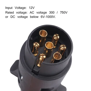 TiOODRE Car Trailer Extension Cable Adaptor Durable Trailer Extension Lead Connector Resistant High Temperature Lead Connector
TiOODRE Car Trailer Extension Cable Adaptor Durable Trailer Extension Lead Connector Resistant High Temperature Lead Connector