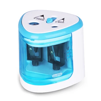 Automatic Pencil Sharpener Two-hole Electric Touch Switch Pencil Sharpeners Pen Knife Student School Supplies
Automatic Pencil Sharpener Two-hole Electric Touch Switch Pencil Sharpeners Pen Knife Student School Supplies