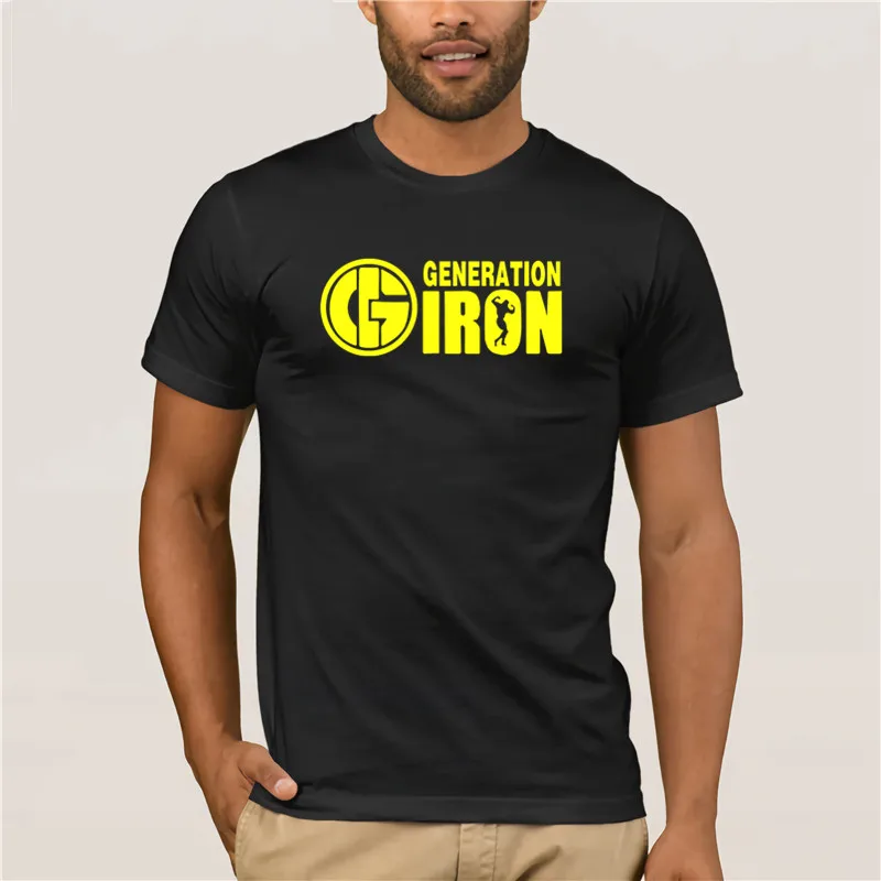 Generation Iron T Shirt Golds Gym Bodybuilding Arnold Schwarzenegger T Shirt Schwarzenegger Cotton Tops Homme
Generation Iron T Shirt Golds Gym Bodybuilding Arnold Schwarzenegger T Shirt Schwarzenegger Cotton Tops Homme