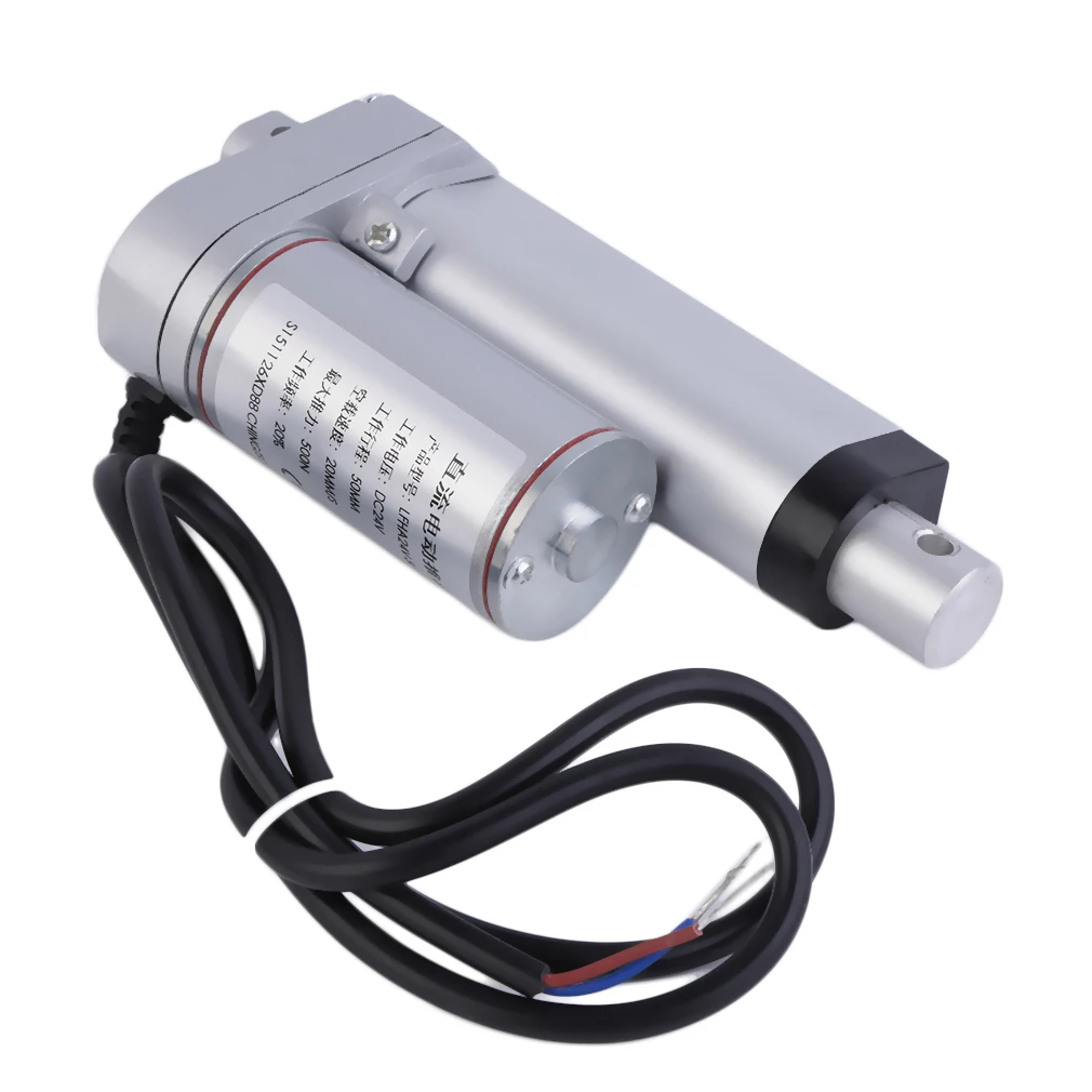 24V DC 50mm Multi-function Linear Actuator Motor Stroke Heavy Duty No-Load Speed
24V DC 50mm Multi-function Linear Actuator Motor Stroke Heavy Duty No-Load Speed