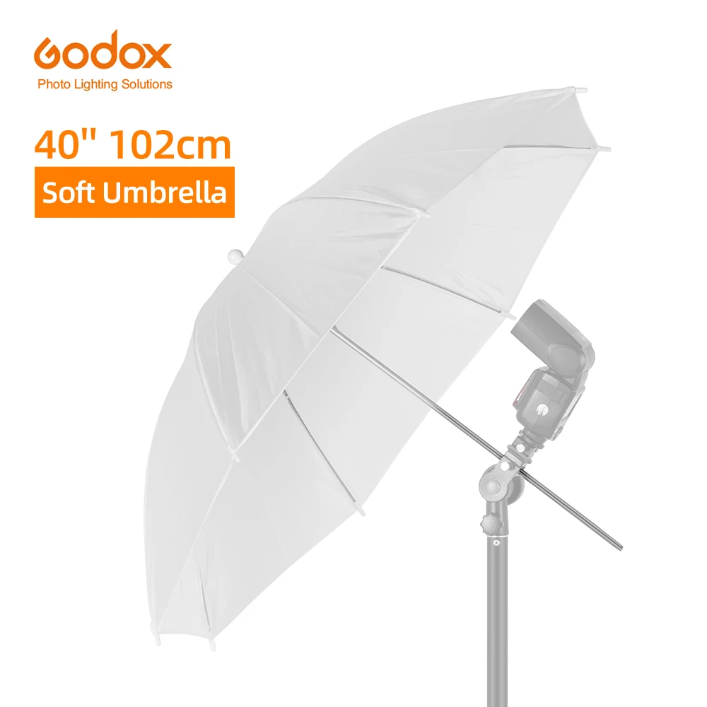 Godox 40 "102 см белый мягкий диффузор студийный фотографический полупрозрачный