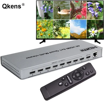 4K HDMI 8x1 Multi Viewer HDMI Switcher 8 In 1 Out Seamless Switch Quad Multiviewer Game Monitor Screen Divider Video Converter
4K HDMI 8x1 Multi Viewer HDMI Switcher 8 In 1 Out Seamless Switch Quad Multiviewer Game Monitor Screen Divider Video Converter