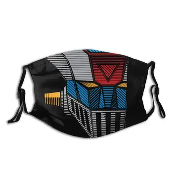 Force Five Grandizer UFO Robot Reusable Face Mouth Mask With PM2.5 Filters Retro Sunproof Mouth Protection Cover Respirator 
Force Five Grandizer UFO Robot Reusable Face Mouth Mask With PM2.5 Filters Retro Sunproof Mouth Protection Cover Respirator
