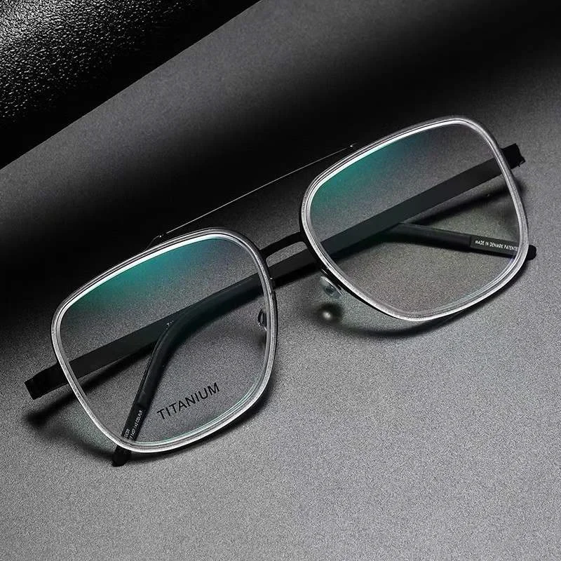 Denmark Brand Titanium Glasses Frames Men Women Retro Square Eyeglasses Ultra-light Prescription Myopia Reading Eyewear 9744
Denmark Brand Titanium Glasses Frames Men Women Retro Square Eyeglasses Ultra-light Prescription Myopia Reading Eyewear 9744