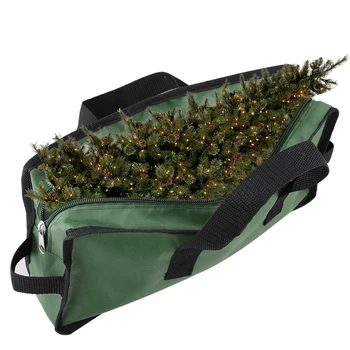 Portable Xmas Tree Storage Bag Waterproof Holiday Tree Storage Case Protective Zippered Xmas Tree Bag with Handles
Portable Xmas Tree Storage Bag Waterproof Holiday Tree Storage Case Protective Zippered Xmas Tree Bag with Handles