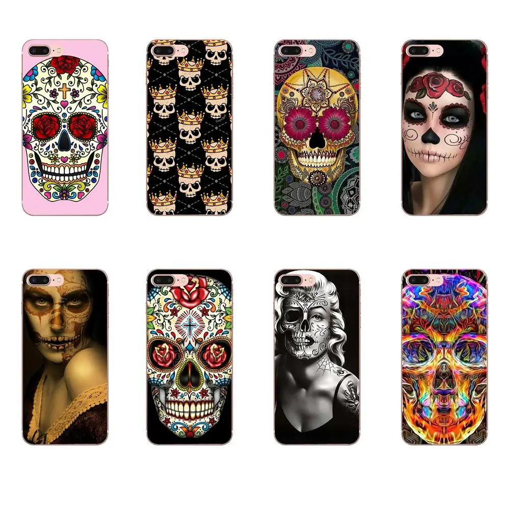 Фото Sugar Skull Collage Pattern Tattooed For Galaxy Alpha Note 10 Pro A10 A20 A20E A30 A40 A50 A60 A70 A80 A90 M10 M20 M30 M40 | Мобильные