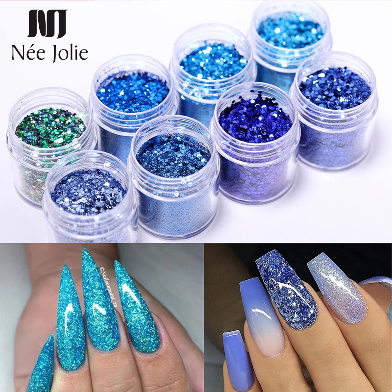 1 Box Gun Gray Series Nail Sequins Blue Green Mixed-size Nails Flakies Paillette 3D Nail Art Decoration in Box 8 Patterns
1 Box Gun Gray Series Nail Sequins Blue Green Mixed-size Nails Flakies Paillette 3D Nail Art Decoration in Box 8 Patterns