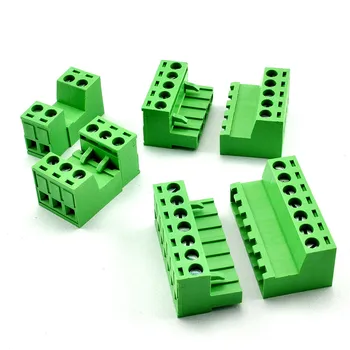 5 Sets 5.08MM Pluggable Terminal Blocks Connector KF2EDGKR 5.08 Butting Style 2/3/4/5/6/7/8 Pin Screw Terminal
5 Sets 5.08MM Pluggable Terminal Blocks Connector KF2EDGKR 5.08 Butting Style 2/3/4/5/6/7/8 Pin Screw Terminal