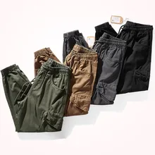 Military Retro Woven Tooling Pants Men's Fashion Pure Cotton Washed Old Casual Elastic Waist Drawstring Loose Multi Pocket Pants
Military Retro Woven Tooling Pants Men's Fashion Pure Cotton Washed Old Casual Elastic Waist Drawstring Loose Multi Pocket Pants