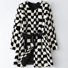 New Super Printed Mink Fur Slim Jacket with Sashes Fall Winter High Quality Medium Length Mink Jacket Thick Warm Coat Outwear
New Super Printed Mink Fur Slim Jacket with Sashes Fall Winter High Quality Medium Length Mink Jacket Thick Warm Coat Outwear