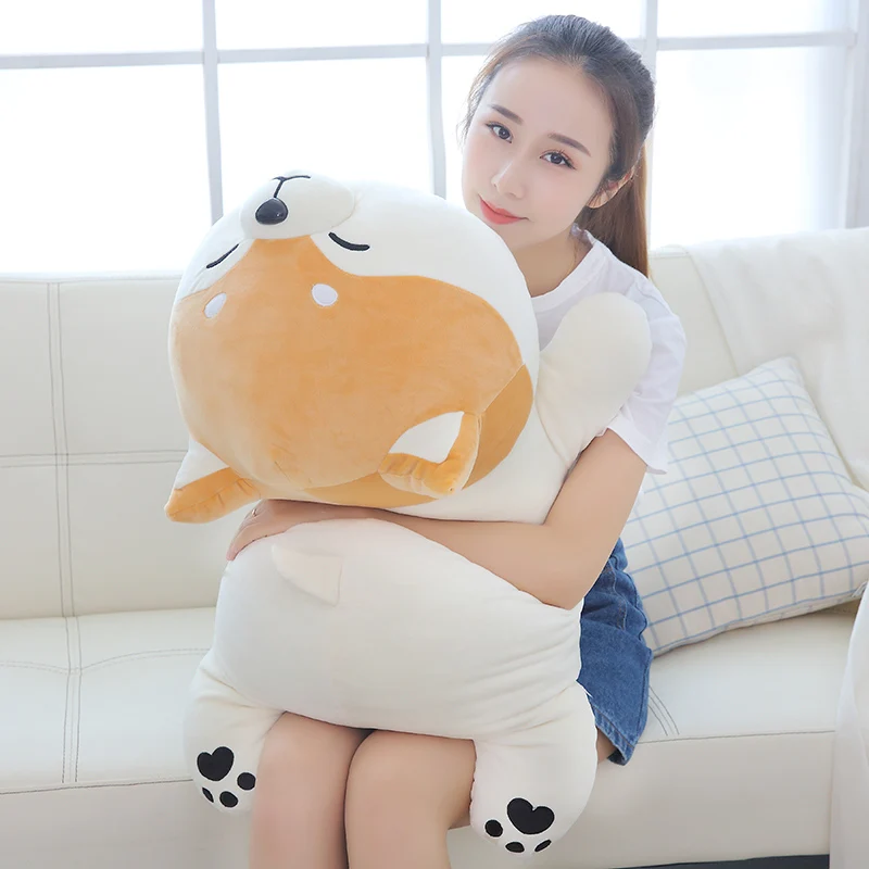 60cm 90cm Cartoon Lying Stuffed Dog Big Shiba Inu Dog Lovely Animal Children Birthday Corgi Pillow Doll
60cm 90cm Cartoon Lying Stuffed Dog Big Shiba Inu Dog Lovely Animal Children Birthday Corgi Pillow Doll