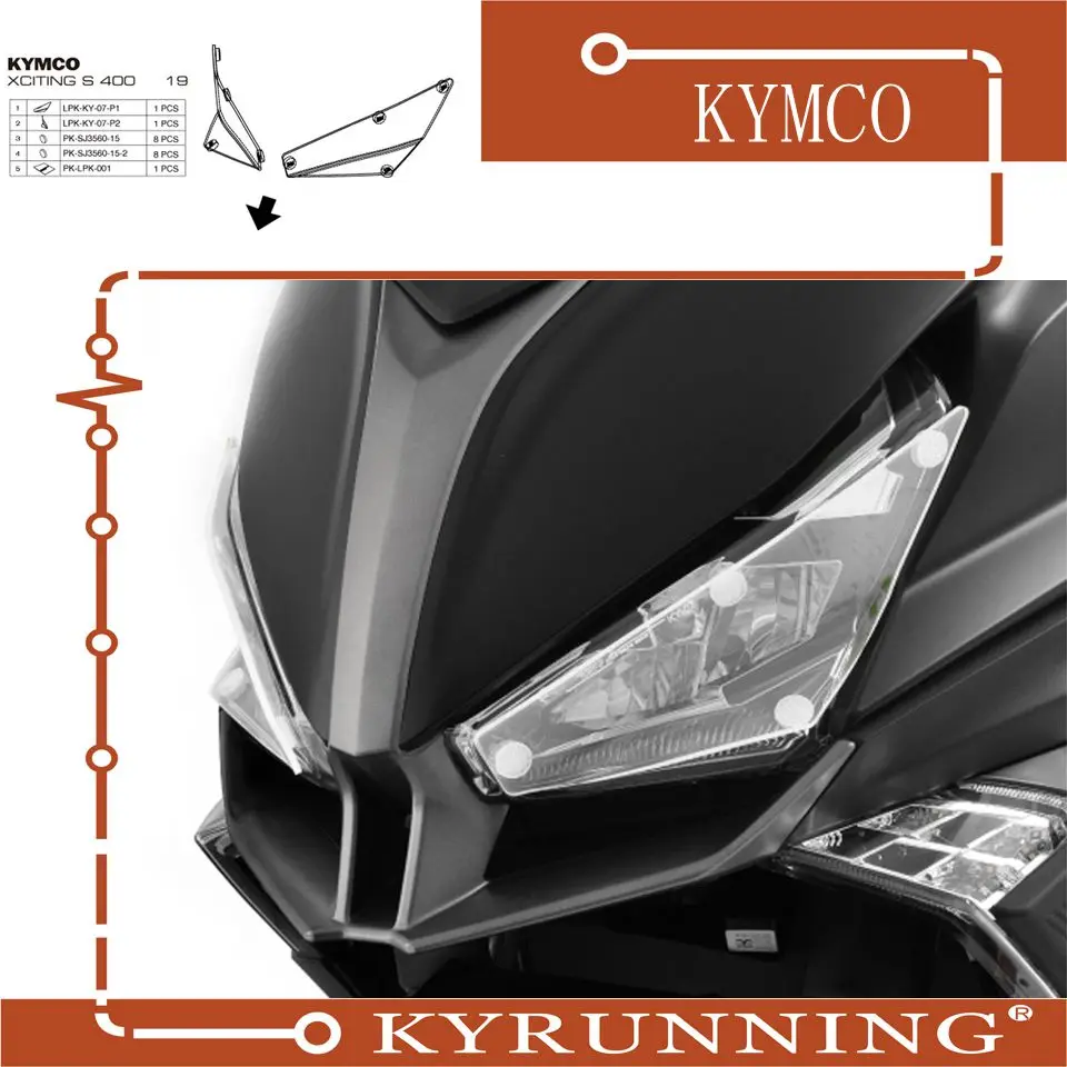 Teng Worship FOR KYMCO XCITING S 400 Xciting S400 2017-2019 motorcycle Headlight Protector Cover Shield Screen Len
Teng Worship FOR KYMCO XCITING S 400 Xciting S400 2017-2019 motorcycle Headlight Protector Cover Shield Screen Len