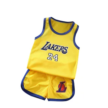 Boys Girls Basketball Uniforms Cotton Sleeveless Letter Fashion Boys Clothes Children Summer Casual Sports Short-sleeved Suit
Boys Girls Basketball Uniforms Cotton Sleeveless Letter Fashion Boys Clothes Children Summer Casual Sports Short-sleeved Suit