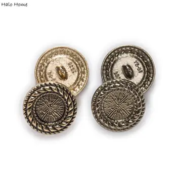 5pcs Round Shank Retro Metal Button Sewing Scrapbooking Home Apparel Clothing Replace Handmade Crafts Accessories Decor 20mm
5pcs Round Shank Retro Metal Button Sewing Scrapbooking Home Apparel Clothing Replace Handmade Crafts Accessories Decor 20mm