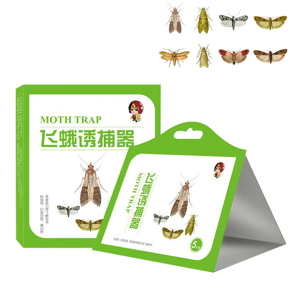 Easy Use Safe Flies Killer Professional Home Accessories Kitchen Food Catching Clothes Moth Trap Pheromone Attractant Non-toxic
Easy Use Safe Flies Killer Professional Home Accessories Kitchen Food Catching Clothes Moth Trap Pheromone Attractant Non-toxic