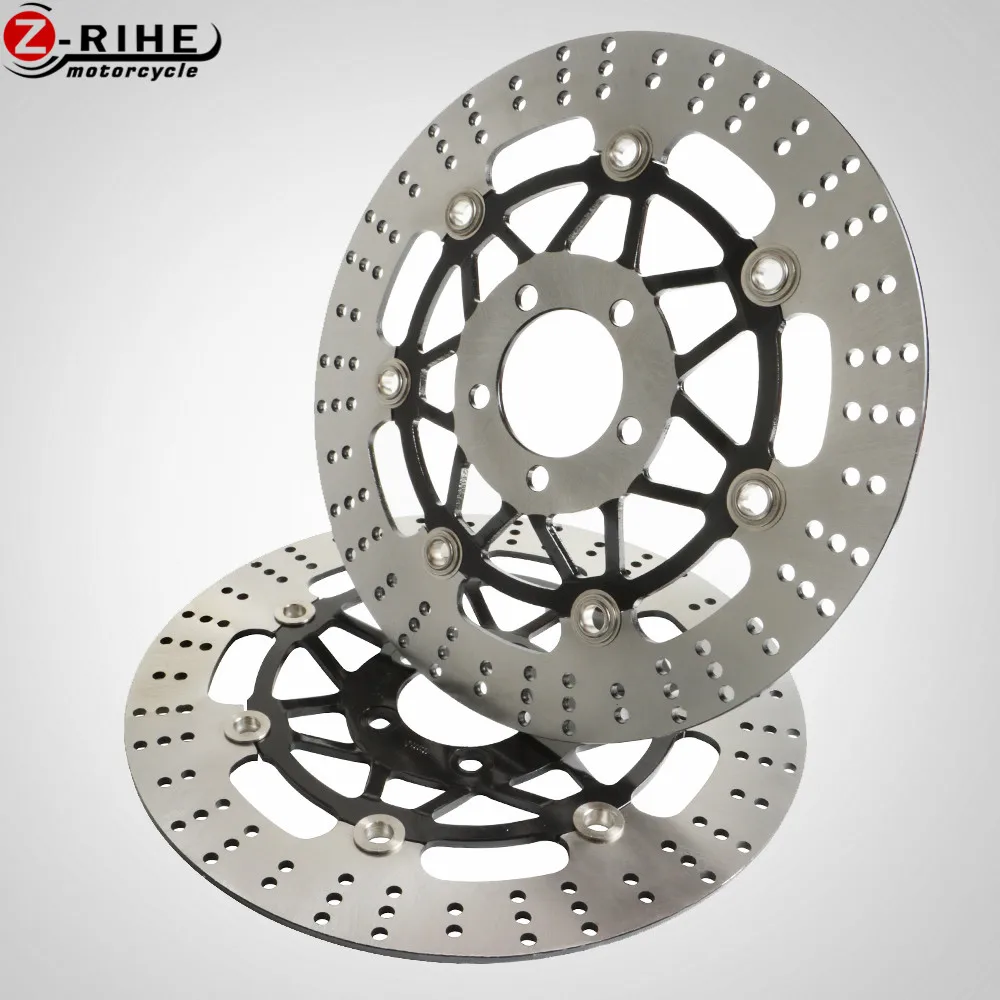 2PCS Front Floating Brake Disc Rotor motorcycle Accessories moto parts Aluminum Brake Rotors For KAWASAKI ZZR 1100 1990-1992 
2PCS Front Floating Brake Disc Rotor motorcycle Accessories moto parts Aluminum Brake Rotors For KAWASAKI ZZR 1100 1990-1992