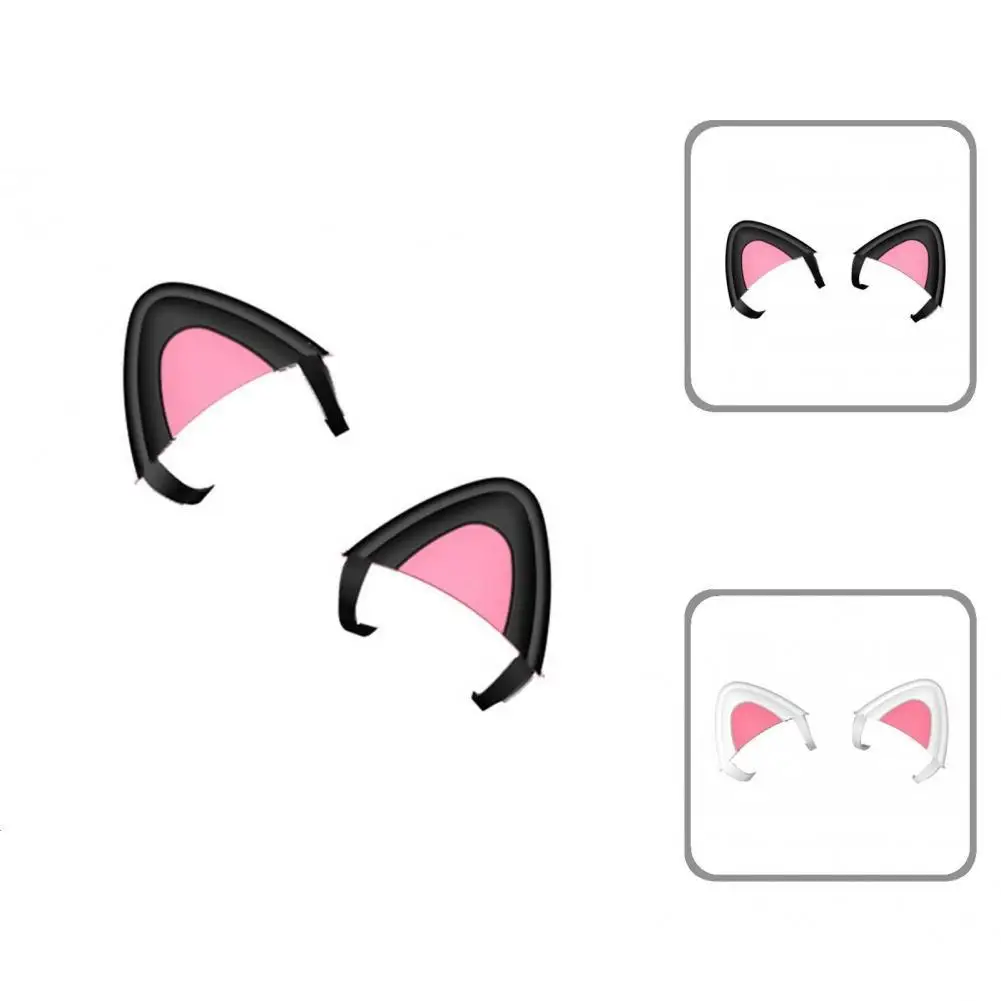 1 Pair Practical Gaming Headset Silicone Cat Ear Decoration Scratch Resistant Easy Installation Cat Ear Decoration
1 Pair Practical Gaming Headset Silicone Cat Ear Decoration Scratch Resistant Easy Installation Cat Ear Decoration
