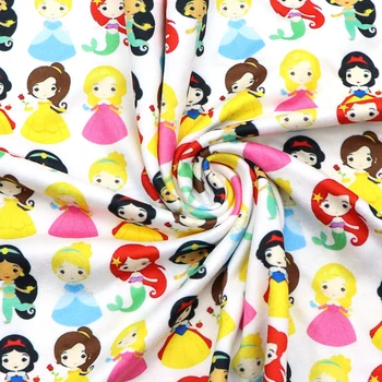 50*150CM Princess 4 Ways Stretch Double Brushed Poly Knit Fabric Patchwork Printed DIY Quilting Fabric for Tissue ,c10747
50*150CM Princess 4 Ways Stretch Double Brushed Poly Knit Fabric Patchwork Printed DIY Quilting Fabric for Tissue ,c10747