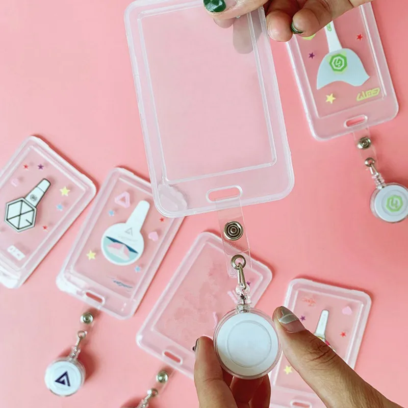 For Kpop GOT7 EXO TWICE SEVENTEEN Star Series Bus Pass Card Set ID Card Sets Lanyard Student Card Holder Stretchable
For Kpop GOT7 EXO TWICE SEVENTEEN Star Series Bus Pass Card Set ID Card Sets Lanyard Student Card Holder Stretchable