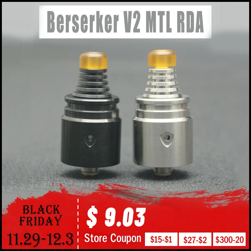 New stock Berserker V2 MTL RDA Tank BSKR V2 RDA With 1.5ml Capacity 22mm For Swell Box Mod E-cigarette
New stock Berserker V2 MTL RDA Tank BSKR V2 RDA With 1.5ml Capacity 22mm For Swell Box Mod E-cigarette