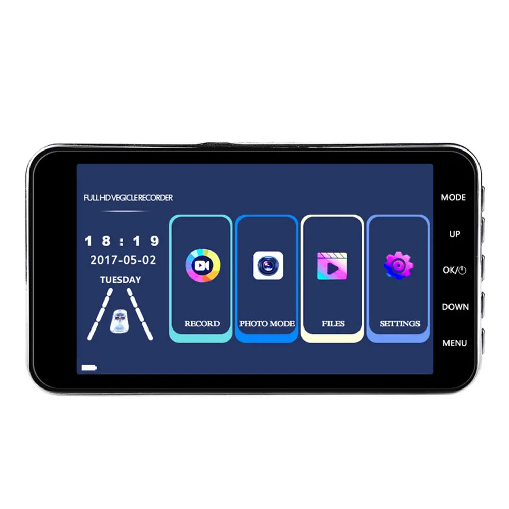 4 Inch Black Box Data Recorder Touch Screen Car HD Display Multilingual Dash Camera Wide Angle Vehicle Mounted Monitoring
4 Inch Black Box Data Recorder Touch Screen Car HD Display Multilingual Dash Camera Wide Angle Vehicle Mounted Monitoring