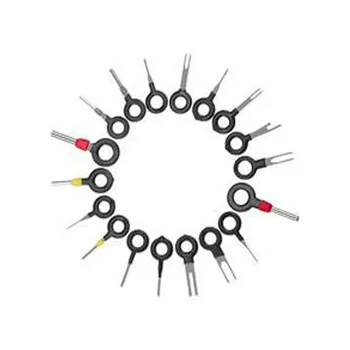 57pcs Automotive Plug Terminals Remover Tool Kit Electrical Wire Crimps Connector Pins Puller Hand Held Disassembly Tools
57pcs Automotive Plug Terminals Remover Tool Kit Electrical Wire Crimps Connector Pins Puller Hand Held Disassembly Tools