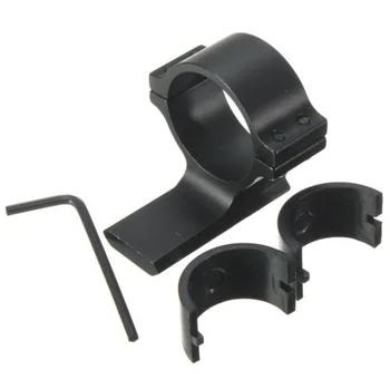 30mm Ring Tube Flashlight Laser Clip 20mm weaver Picatinny Rail Scope Mount adapter Black 
30mm Ring Tube Flashlight Laser Clip 20mm weaver Picatinny Rail Scope Mount adapter Black