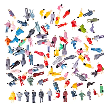100Pcs 1:87 HO Scale Miniature Figures Model For Train Railway Sand Table Accessories Miniatures Landscape - (Random Type)
100Pcs 1:87 HO Scale Miniature Figures Model For Train Railway Sand Table Accessories Miniatures Landscape - (Random Type)