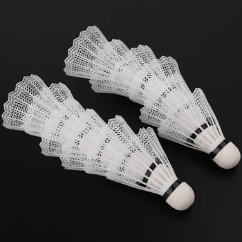 12Pcs White Badminton Plastic Shuttlecocks Indoor Outdoor Gym Sports Accessories
12Pcs White Badminton Plastic Shuttlecocks Indoor Outdoor Gym Sports Accessories
