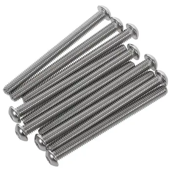 Stainless Steel Button Head Screw, Hex Socket Bolts Type:M6 / 6mm Bolt size:M6 x 70mm Your pack quantity:10
Stainless Steel Button Head Screw, Hex Socket Bolts Type:M6 / 6mm Bolt size:M6 x 70mm Your pack quantity:10