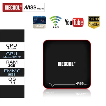 Mecool M8S PRO W Android 7.1 Tv Box 2.4G Voice Control S905W Android 7.1 4k Full HD Android Set Top Media Player Smart TV Box
Mecool M8S PRO W Android 7.1 Tv Box 2.4G Voice Control S905W Android 7.1 4k Full HD Android Set Top Media Player Smart TV Box