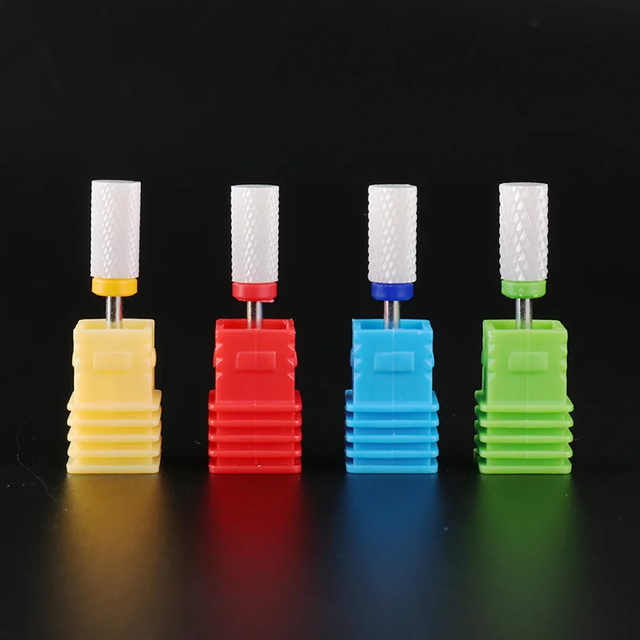 17 Type Ceramic Nail Drill Bit Manicure for Electric Machine Rotate Burr Nail Art Milling Cutter Pedicure Tool Accessory 4