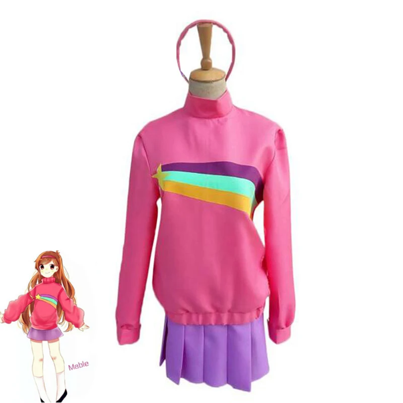 Gravity Falls Mabel Pines Cosplay Costume Adult Women Cute Dress Halloween Christmas Uniforms 3 Styles Custom Made
Gravity Falls Mabel Pines Cosplay Costume Adult Women Cute Dress Halloween Christmas Uniforms 3 Styles Custom Made