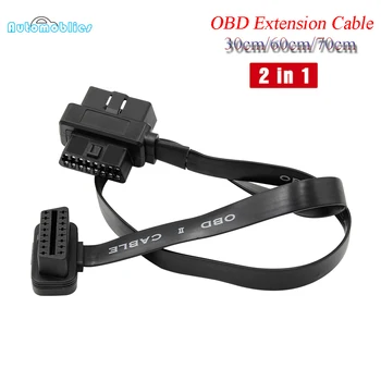 2019 Diagnostic Cable OBD2 Extension OBD Cable 16Pin Male To 16Pin Female obd2 Connector for OBD II Diagnostic Tool ELM327 Cable