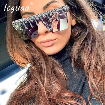 Fashion Square Sunglasses Women 2020 Wholesale Tassel Sunglasses Men Oversized Glasses Shades UV400 Oculos
Fashion Square Sunglasses Women 2020 Wholesale Tassel Sunglasses Men Oversized Glasses Shades UV400 Oculos