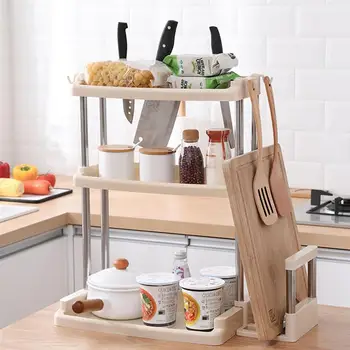 Multifunctional Kitchen Racker Organizers Plastic Stainless Steel Seasoning Stand Shelf Spice Jars Holders Home Storage Holders
Multifunctional Kitchen Racker Organizers Plastic Stainless Steel Seasoning Stand Shelf Spice Jars Holders Home Storage Holders