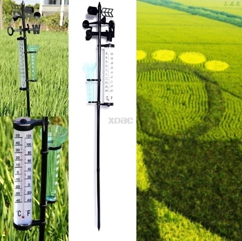 Garden Outdoor Weather Station Meteorological Measurer Vane Tool Wind Rain Gauge M13 dropship
Garden Outdoor Weather Station Meteorological Measurer Vane Tool Wind Rain Gauge M13 dropship