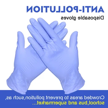 100Pcs Disposable Latex Nitrile Gloves Isolate To Avoid Contact With Kitchen Work For Left and Right Hand
100Pcs Disposable Latex Nitrile Gloves Isolate To Avoid Contact With Kitchen Work For Left and Right Hand