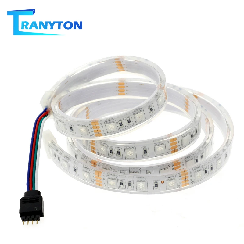 Waterproof IP68 SMD 5050 LED Strip RGB Flexible Light Strip DC12V 60 LEDs/m Silicon Tube Outdoors / Under Water LED Strip 5050
Waterproof IP68 SMD 5050 LED Strip RGB Flexible Light Strip DC12V 60 LEDs/m Silicon Tube Outdoors / Under Water LED Strip 5050