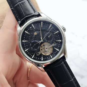 Silver case Skeleton luxury men Automatic mechanical self-wind watch Glass open back 44mm 1:1 leather strap AAA quality 13
Silver case Skeleton luxury men Automatic mechanical self-wind watch Glass open back 44mm 1:1 leather strap AAA quality 13