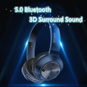 5.0 Bluetooth Wireless Bluetooth Headphones Gaming Headset 3D stereo Foldable LED Gaming Helmets for Smartphone PC With TF Card
5.0 Bluetooth Wireless Bluetooth Headphones Gaming Headset 3D stereo Foldable LED Gaming Helmets for Smartphone PC With TF Card