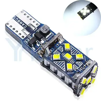 10X 9-28V Canbus W5W Car Light Clearance T10 15SMD 2835 LED No error Bulbs trunk signal 194 White Ice Blue Red Amber Blue Pink
10X 9-28V Canbus W5W Car Light Clearance T10 15SMD 2835 LED No error Bulbs trunk signal 194 White Ice Blue Red Amber Blue Pink
