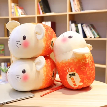 Soft Plush Stuffed Animal Doll Toy Chinese New Year Rat Ornament Mascot Festival Decoration Toy Pillow Kids Children Girls Gift
Soft Plush Stuffed Animal Doll Toy Chinese New Year Rat Ornament Mascot Festival Decoration Toy Pillow Kids Children Girls Gift