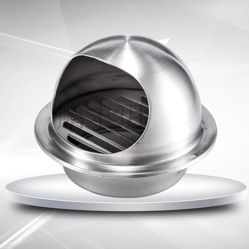 304 Roestvrij Staal 100mm/130mm/150mm Duct Cover Ronde Ventilatiesysteem Ventilator Muur Lucht vent Regendicht Duct Cover
304 Roestvrij Staal 100mm/130mm/150mm Duct Cover Ronde Ventilatiesysteem Ventilator Muur Lucht vent Regendicht Duct Cover