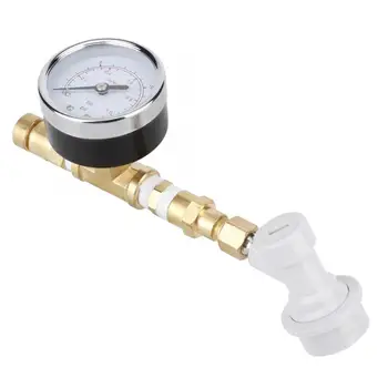 Beer Brewing Pressure Gage Ball Lock with Gauge Adjustable Relief Valve Assembly 0-15psi (0-1bar) Brewing Equipment
Beer Brewing Pressure Gage Ball Lock with Gauge Adjustable Relief Valve Assembly 0-15psi (0-1bar) Brewing Equipment