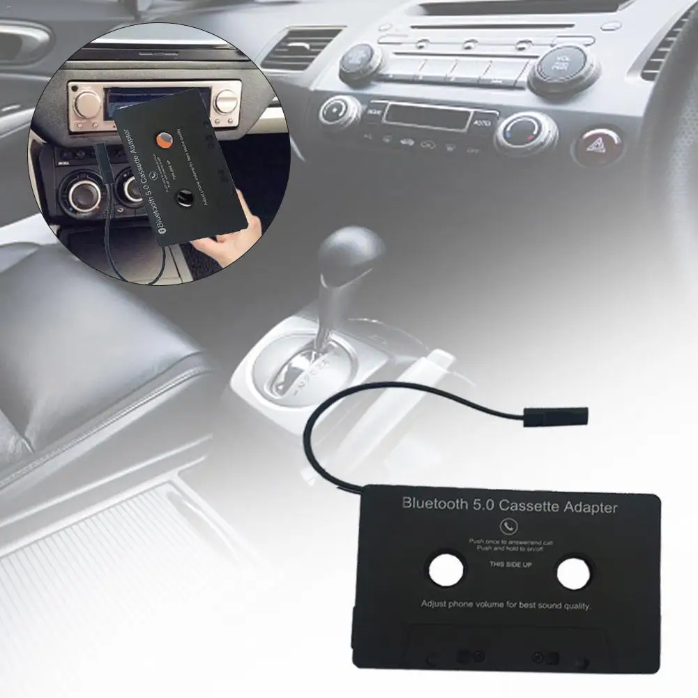 Фото Универсальный адаптер для аудиокассеты в Aux с Bluetooth смартфонов кассеты конвертер