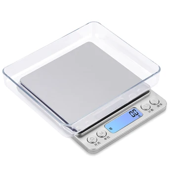 Kitchen LED Digital Scale 3kg/0.1g Stainless Steel Portable Food Cooking Measuring Scale Home Tools Electronic Scales DA60CFC
Kitchen LED Digital Scale 3kg/0.1g Stainless Steel Portable Food Cooking Measuring Scale Home Tools Electronic Scales DA60CFC