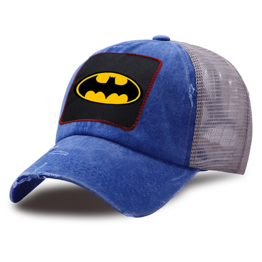 Batman Hip Hop Logo Printed Baseball Caps Summer Adjustable Sun Mesh Hat Outdoor Sun Shade Snapback Cap Breathable Washed Hat
Batman Hip Hop Logo Printed Baseball Caps Summer Adjustable Sun Mesh Hat Outdoor Sun Shade Snapback Cap Breathable Washed Hat