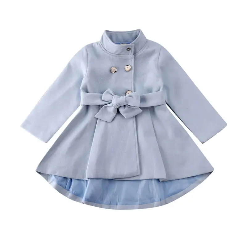 Kid Baby Girl Outerwear Long Sleeve Windbreaker Jacket Dress Coat Autumn Winter Warm Sweet Princess Button 1-5Year Dropshipping
Kid Baby Girl Outerwear Long Sleeve Windbreaker Jacket Dress Coat Autumn Winter Warm Sweet Princess Button 1-5Year Dropshipping