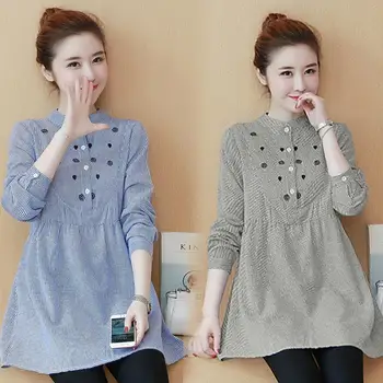 Kuulee Women Maternity Pregnancy Dresses Clothes Pregnant Dress Strip Long Sleeve Loose Version Dress
Kuulee Women Maternity Pregnancy Dresses Clothes Pregnant Dress Strip Long Sleeve Loose Version Dress